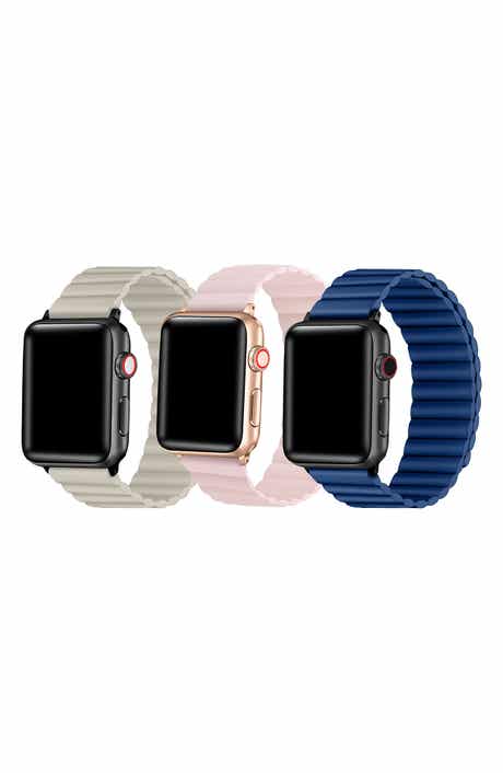 The Posh Tech Assorted 3-Pack Silicone Apple Watch® Watchbands