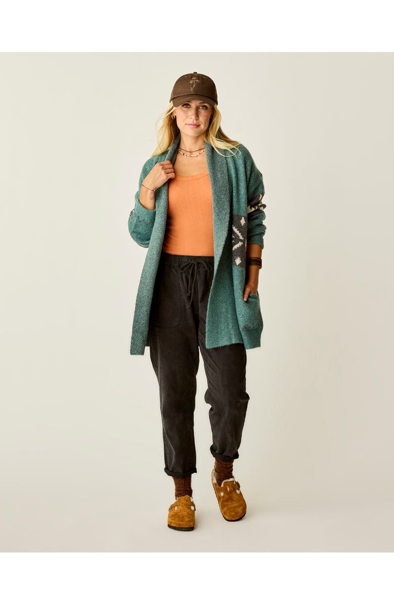 Carve Designs Priya Jacquard Topper, Alternate, color, Bistro Pattern