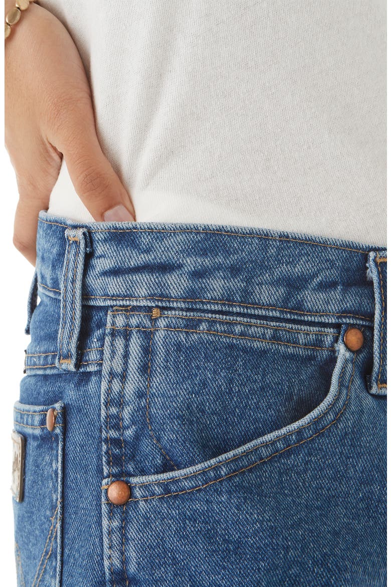 Heritage Cutoff Denim Shorts, Alternate, color, DARK STONE