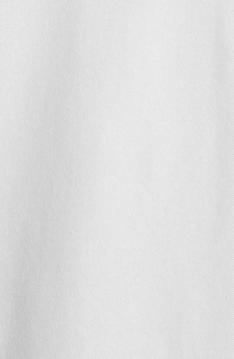 PS Paul Smith Regular Fit Tipped Zebra Embroidered Stretch Organic Cotton Polo, Alternate, color, Off White