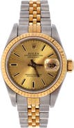 Pre-Owned Rolex Oyster Perpetual Datejust Automatic Watch Stainless Steel and Yellow Gold 26
