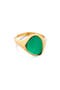  18Ct Gold Vermeil - Green