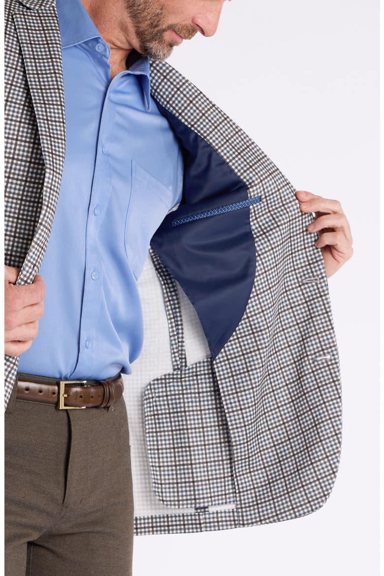 Check Sport Coat, Alternate, color, BLUE