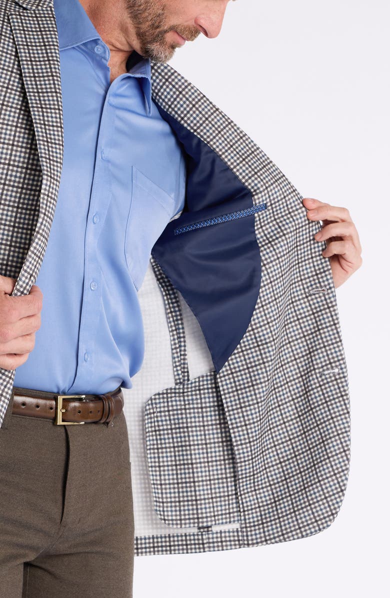 SAVILE ROW CO Check Sport Coat, Alternate, color, Blue