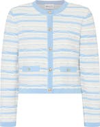 Milly Skye Stripe Cardigan