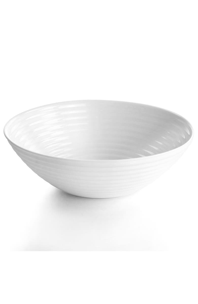 Gibson Ultra Ultra Patio 12 Piece Tempe Opal Glass Dinnerware Set, Alternate, color, White