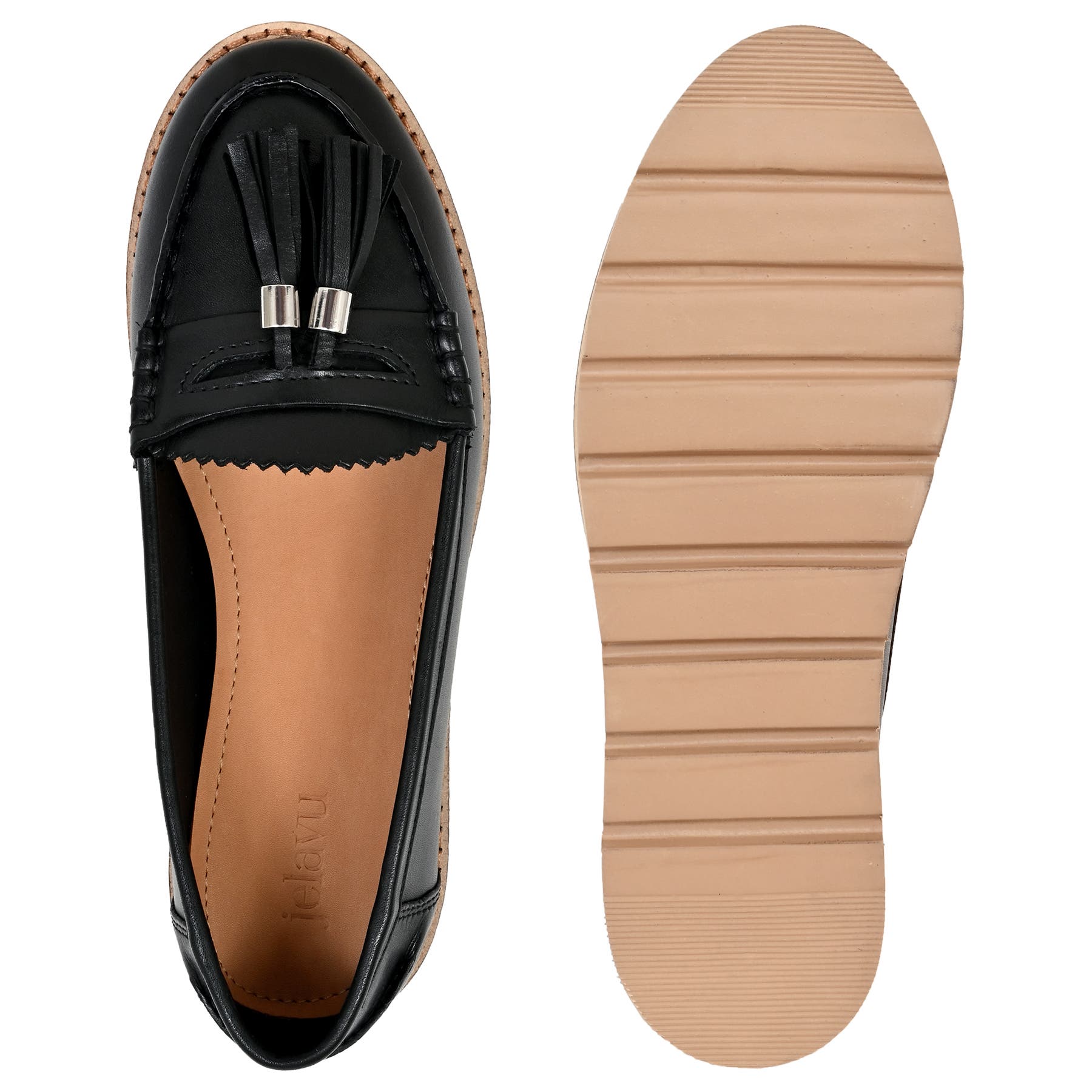 Jelavu Luna Leather Loafers, Alternate, color, 