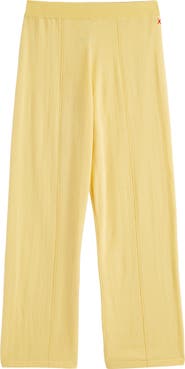 Chinti & Parker Wool Cashmere Wide Leg Track Pants