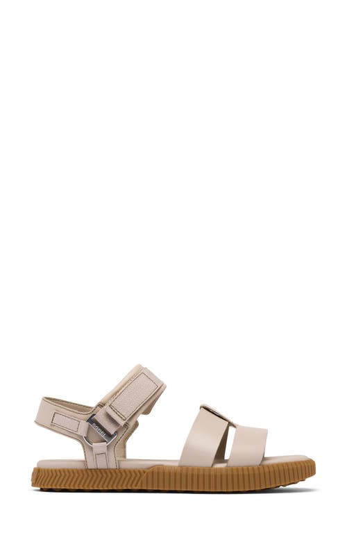 Sorel Ona Ave Ankle Strap Sandal In Crushed Clay/gum