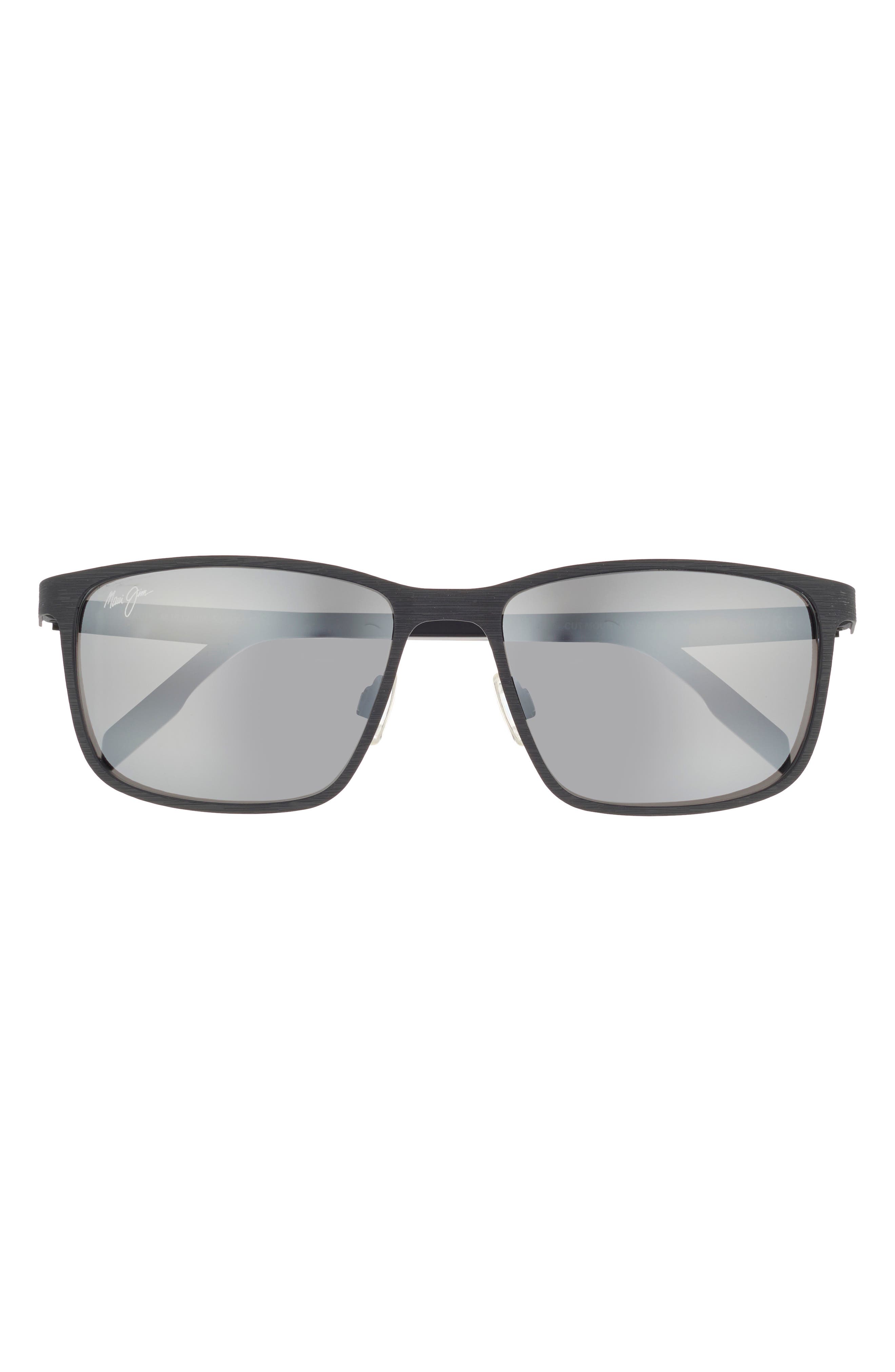 Maui Jim 55mm BI-Gradient Polarized Square Sunglasses