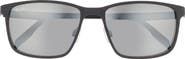 Maui Jim 55mm BI-Gradient Polarized Square Sunglasses