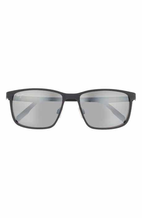 Maui Jim 55mm BI-Gradient Polarized Square Sunglasses