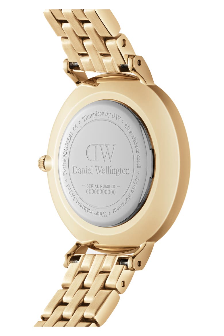Petite Bracelet Watch, 28mm, Alternate, color, GOLD