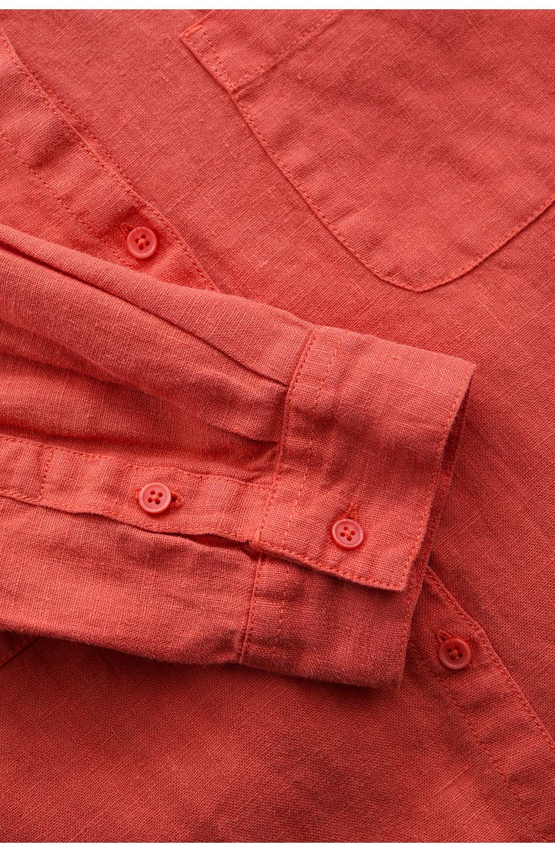 Seasalt Cornwall Hazel Branch Linen Button-Up Shirt, Alternate, color, 