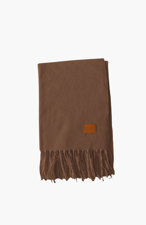 Joiana Jewelry Sweater Scarf In Brown