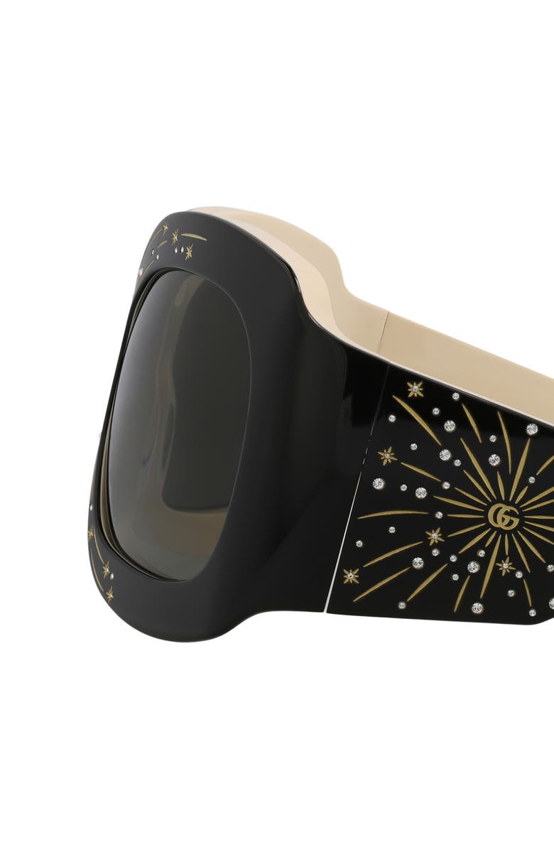 Gucci 60mm Special Edition Oversize Square Sunglasses, Alternate, color,