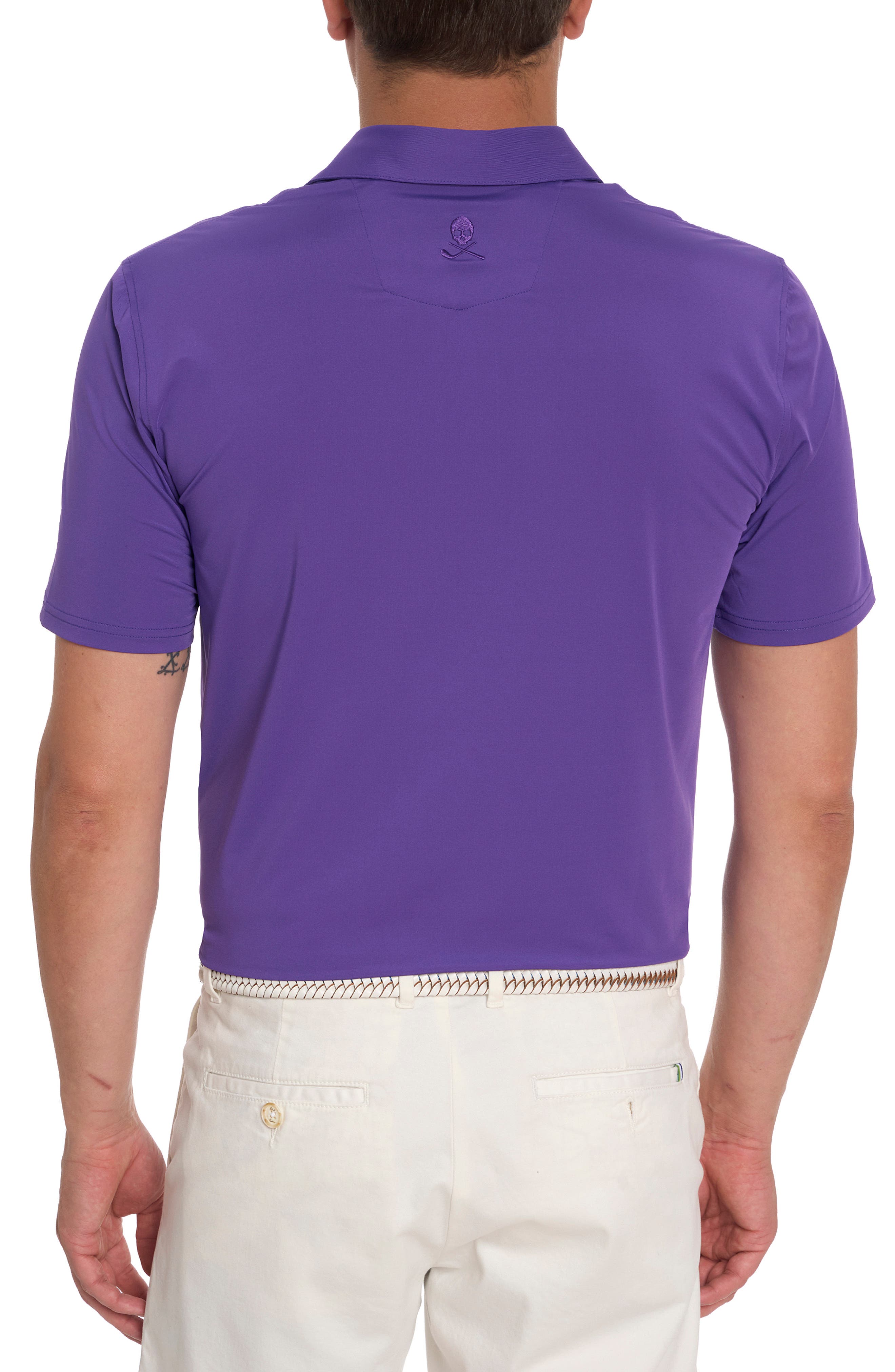 Axelsen Solid Short Sleeve Performance Golf Polo - image 4