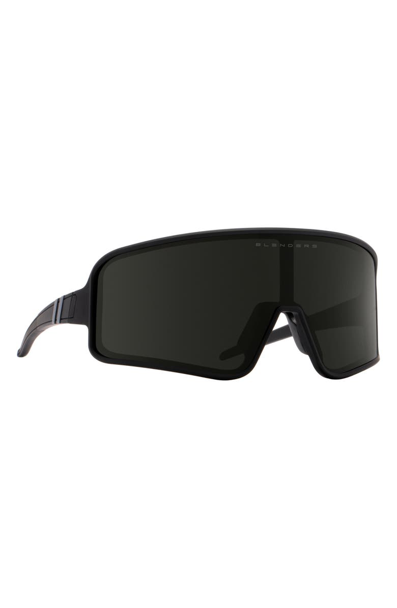Blenders Eyewear Eclipse 133mm Polarized Shield Sunglasses, Alternate, color, Concord Fast
