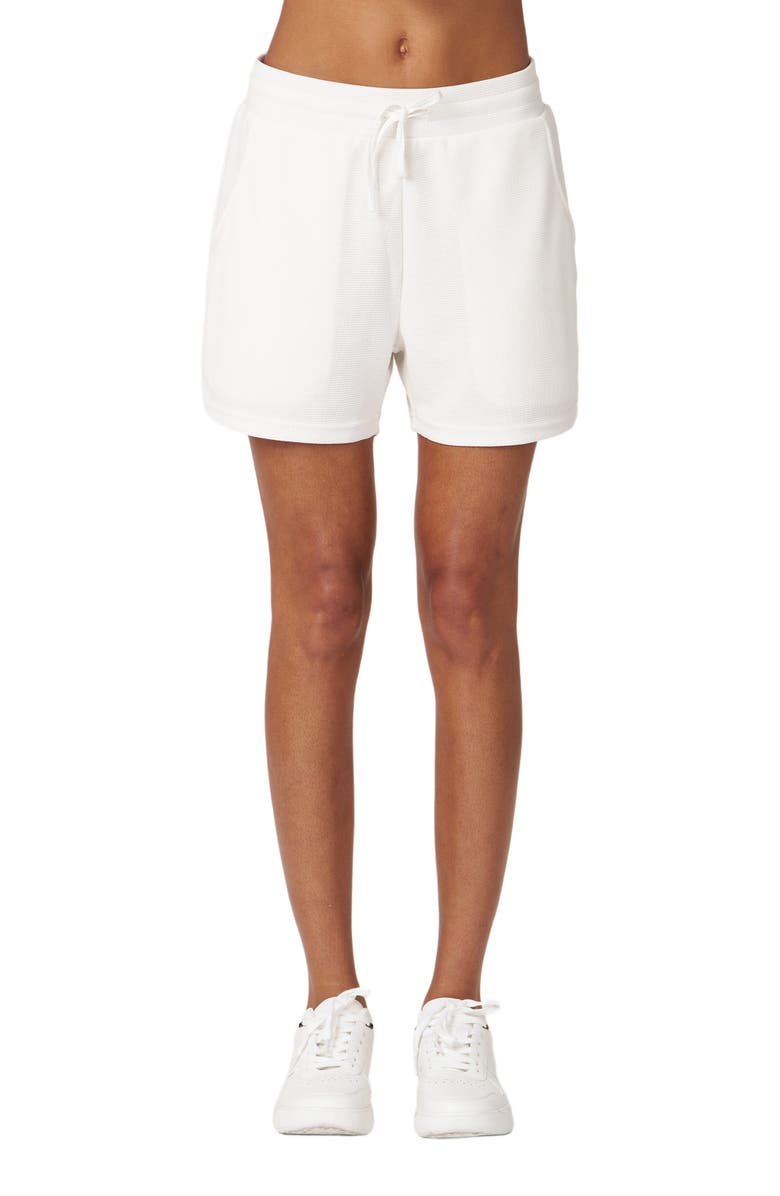 Rebody Active Retreat Waffle Short 4", Alternate, color, White