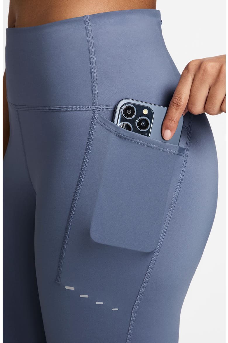 Swift High-Waisted Pocket 7/8 Running Leggings, Alternate, color, WRLDIN/ REFSIL