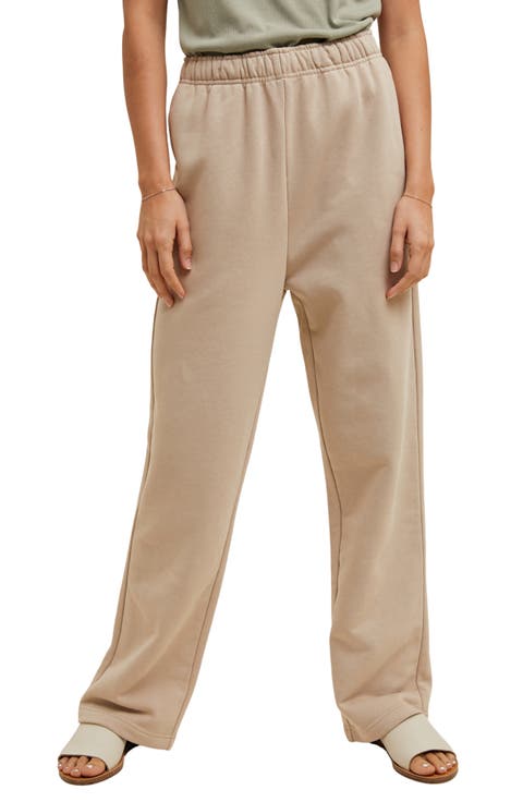 Straight Leg Sweatpants