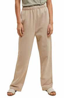 Straight Leg Sweatpants