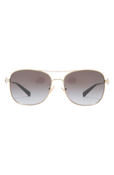 56mm Rectangle Downtown Sunglasses