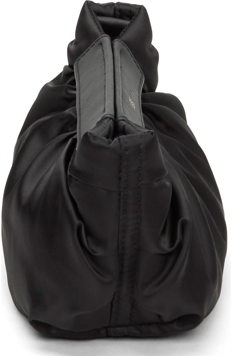 VeeCollective Caba Cloud Recycled Polyester Clutch, Alternate, color, Black