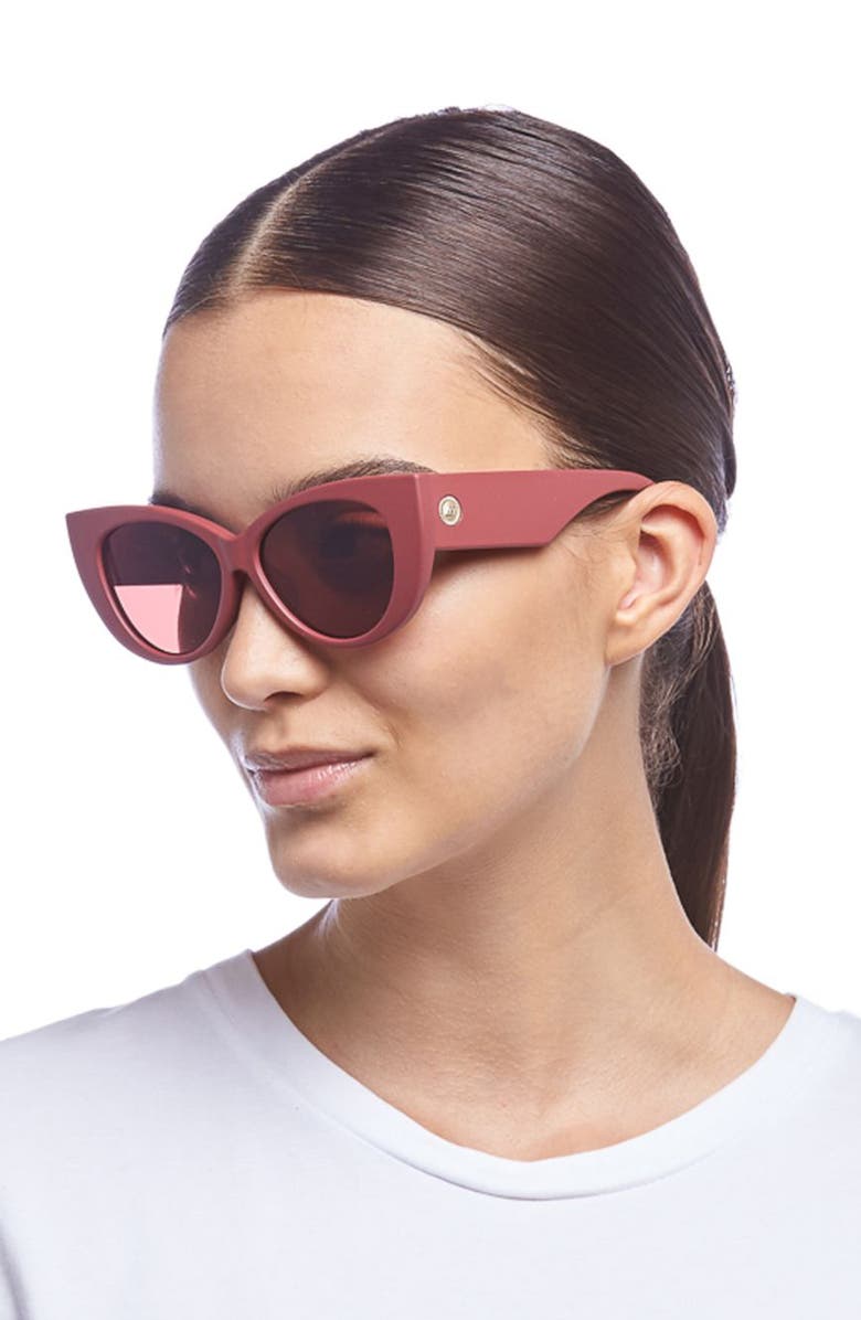 Le Specs Feline Fine 54mm Cat Eye Sunglasses, Alternate, color,