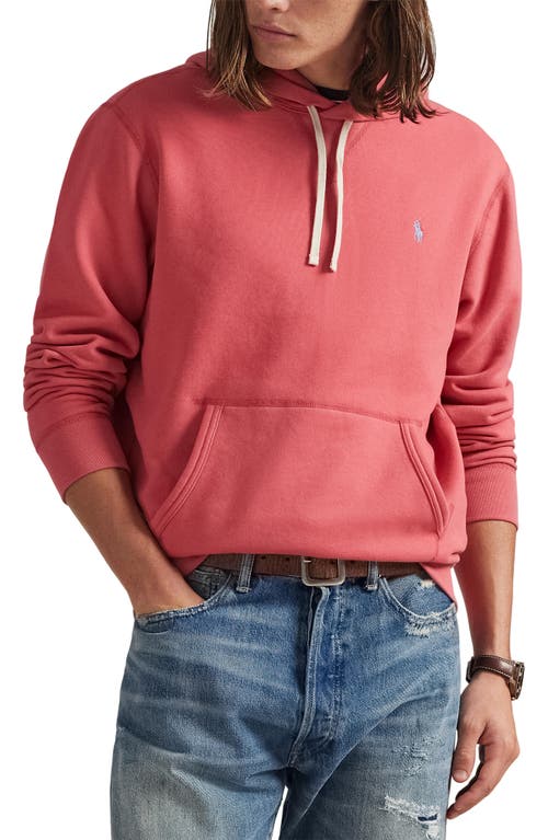 Polo Ralph Lauren The Rl Fleece Hoodie In Red