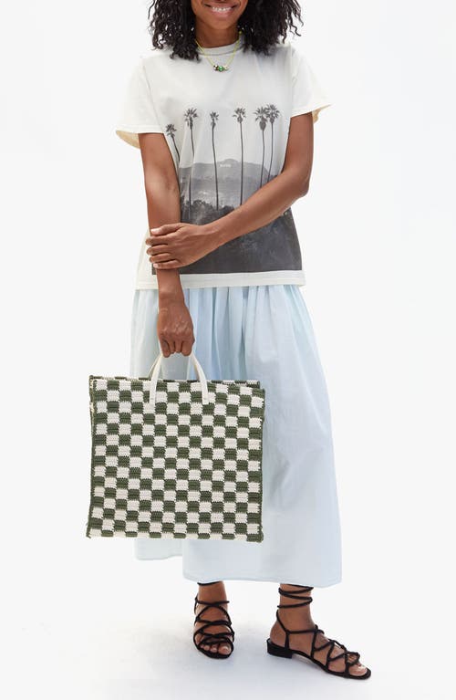 CLARE V CLARE V. SIMPLE CROCHET TOTE