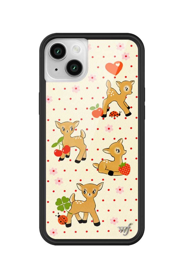 Oh Deer iPhone Case, Alternate, color, Red