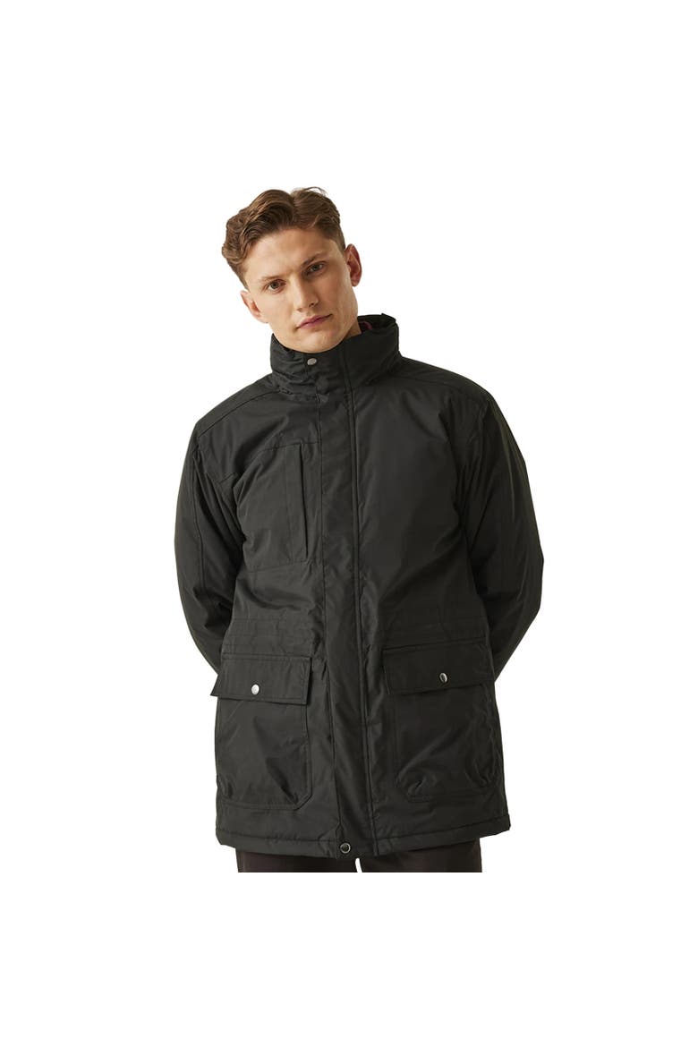 Darby Iii Waterproof Insulated Jacket, Alternate, color, Black and Black