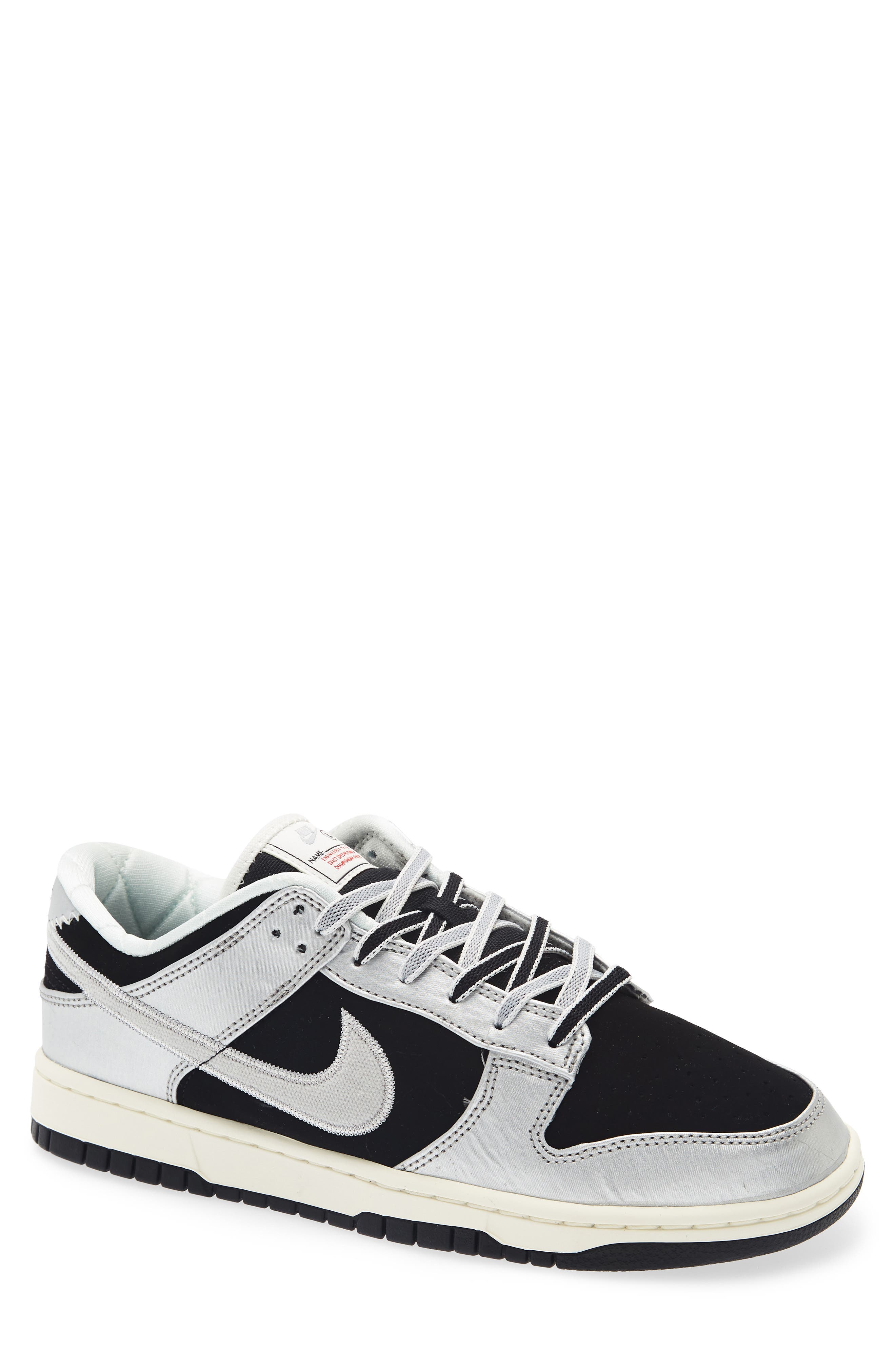 METALLIC SILVER/ BLACK