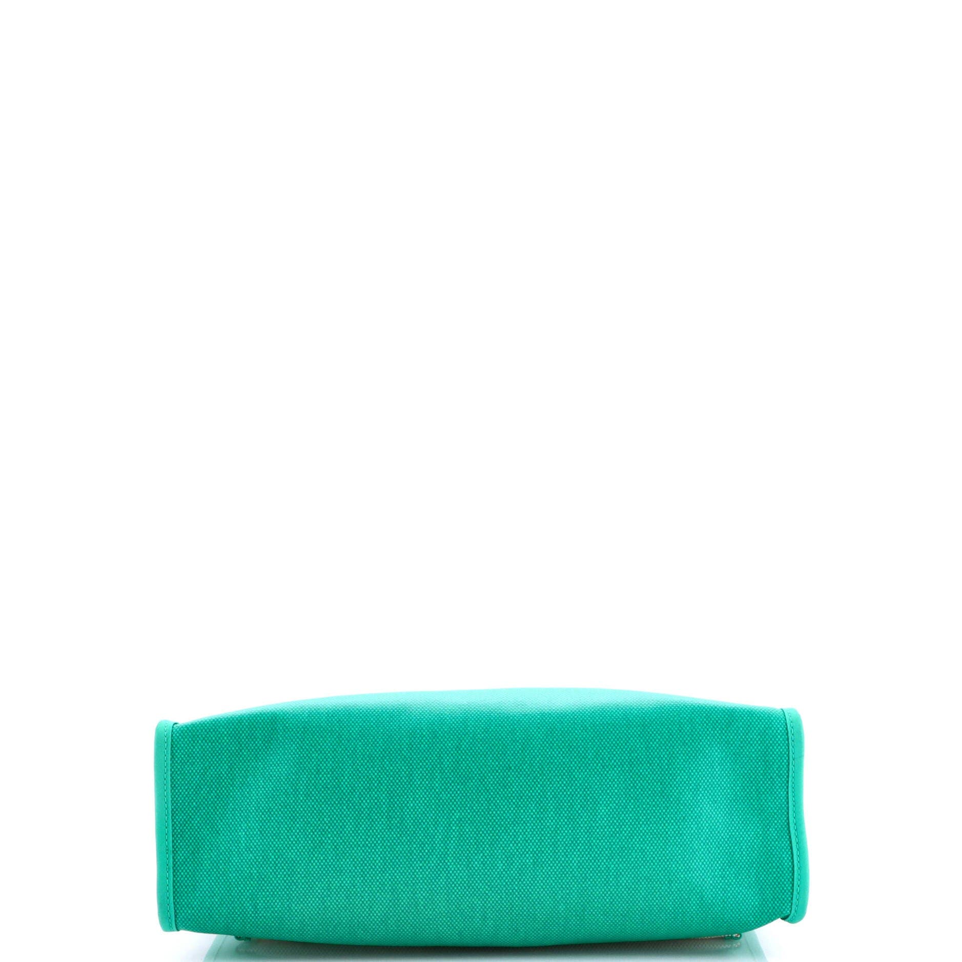 Herbag Zip Berline Vache Canvas and Leather 31, Alternate, color, Green