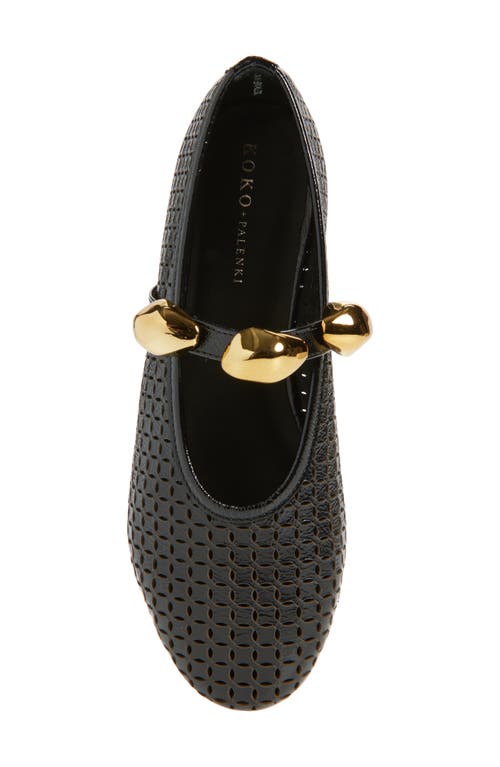 Koko + Palenki Shia Mary Jane Flat In Black