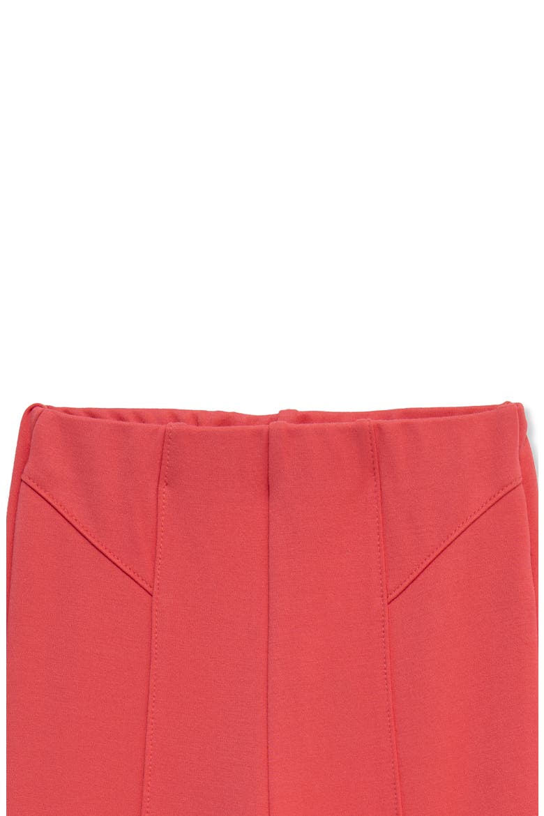 Kids' Heart Grid Sweater & Flare Leg Pants Set, Alternate, color, RED MULTI