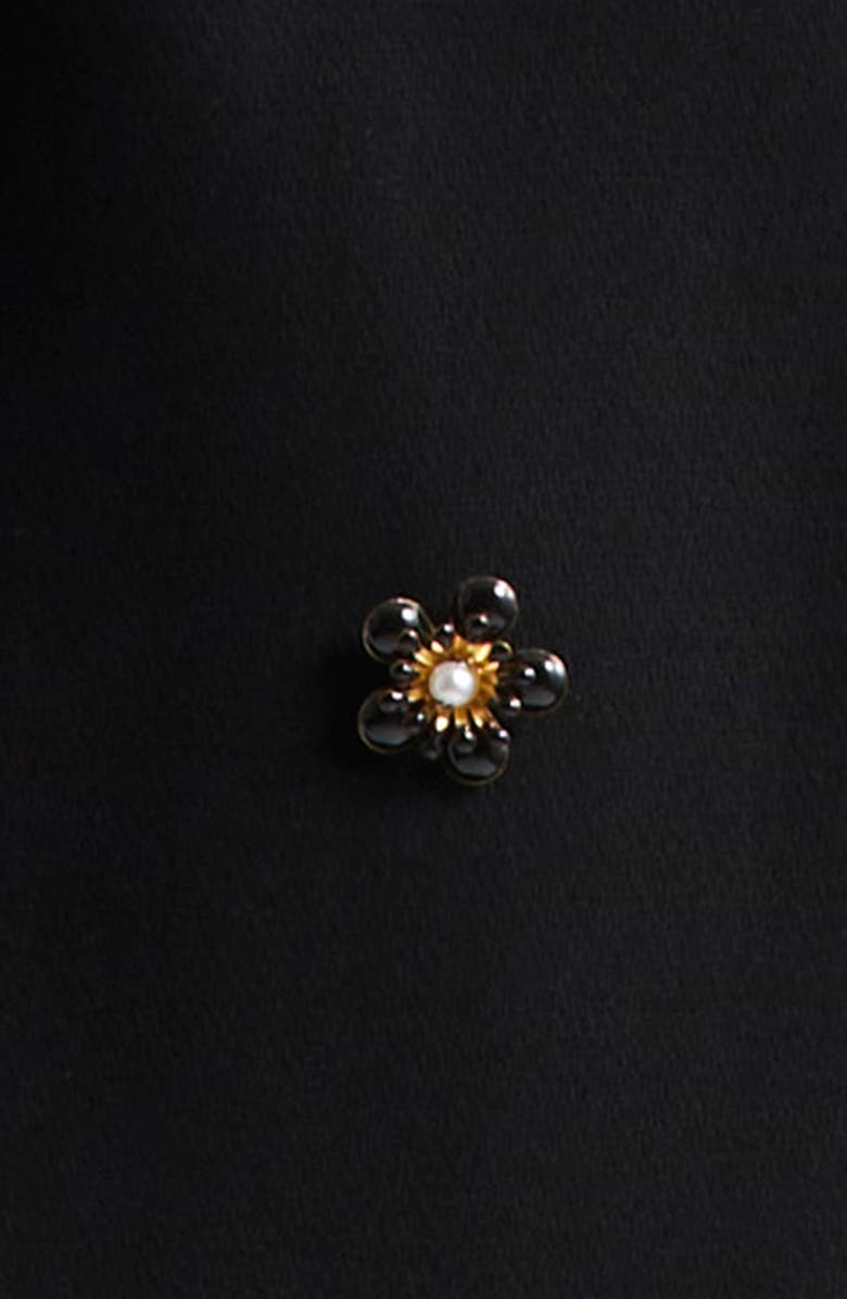 Cinq à Sept Karlie Enamel Flower Blazer, Alternate, color, 