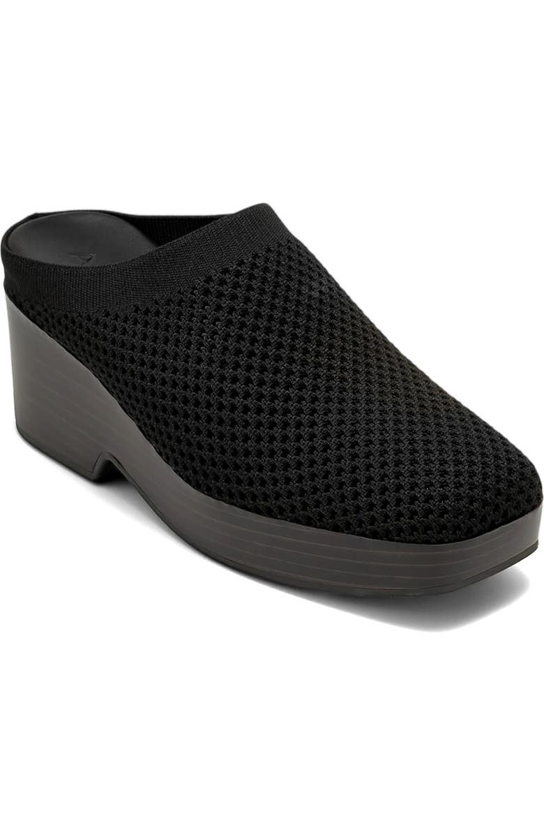 Aerosoles Colombo Mesh Platform Clog, Main, color, Black Open Knit