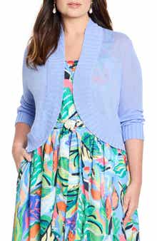 NIC+ZOE Linen Blend Bolero Cardigan