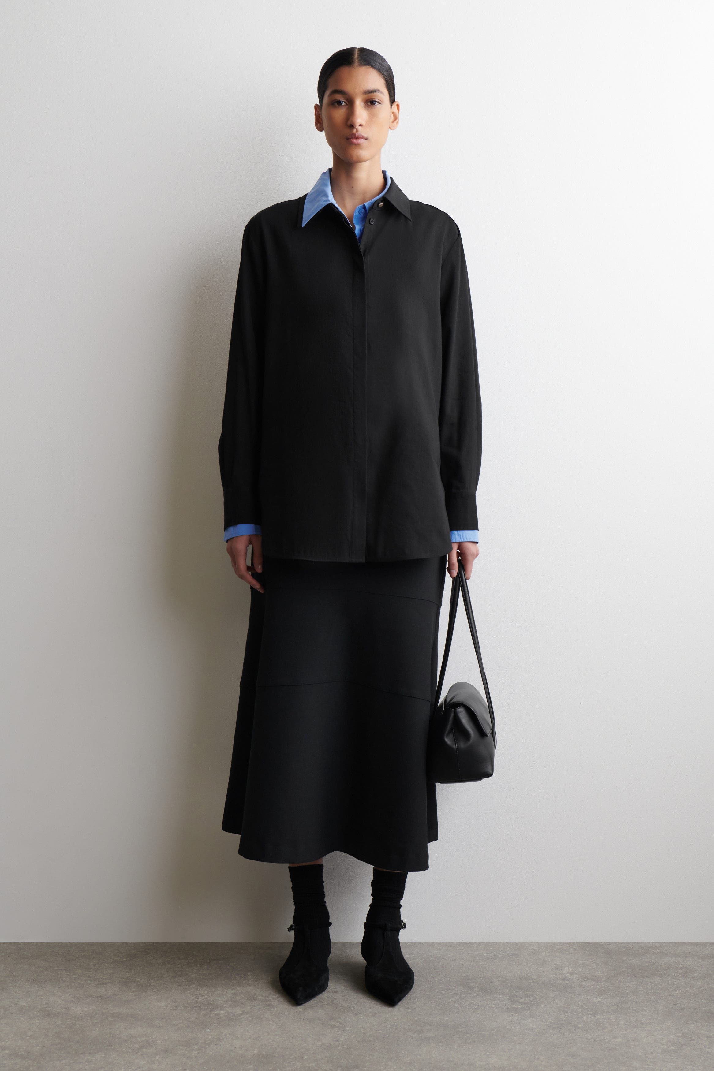 Longline Linen Shirt - image 2
