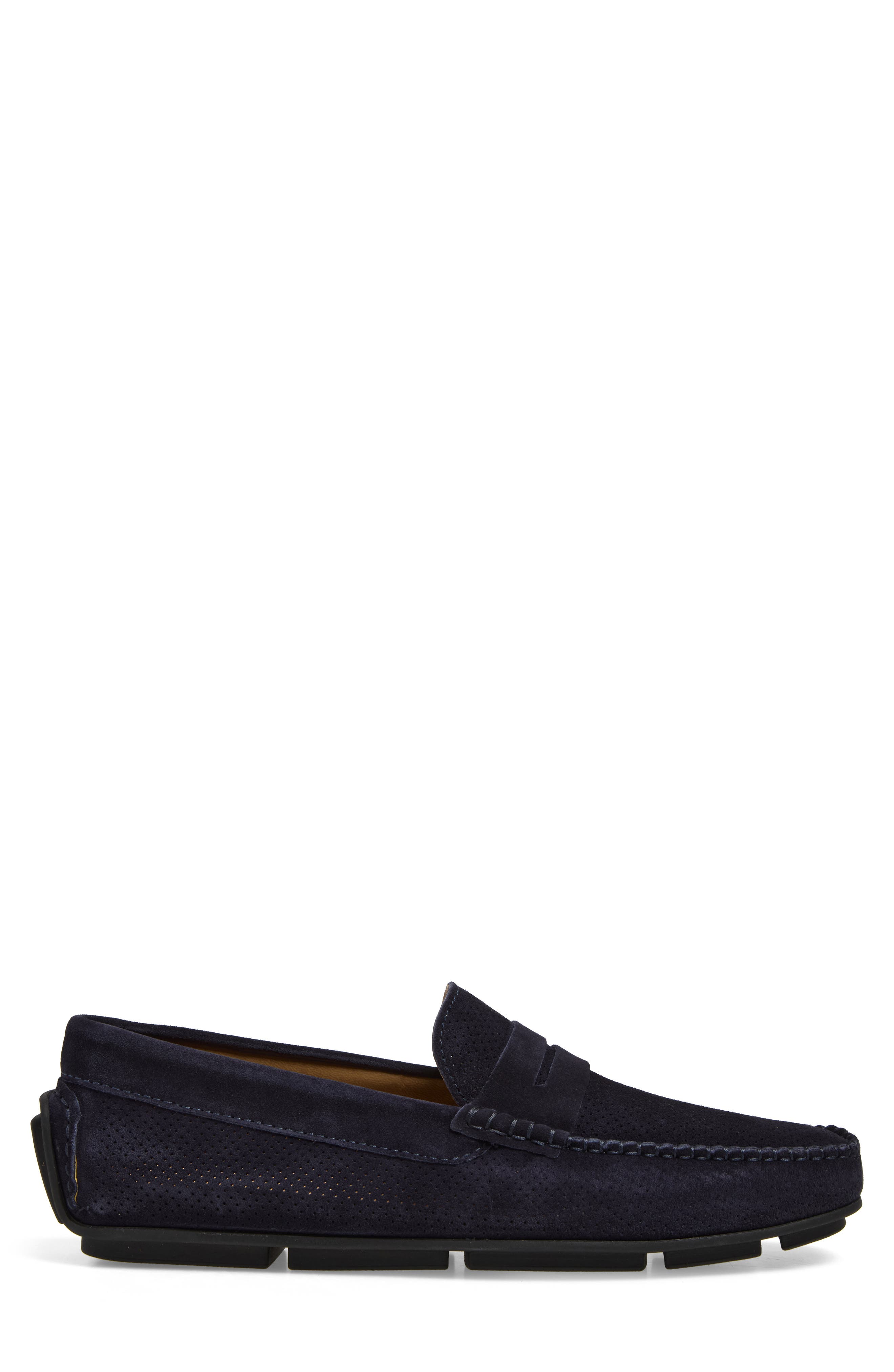 Tannuci Driver, Alternate, color, NAVY SUEDE PERF