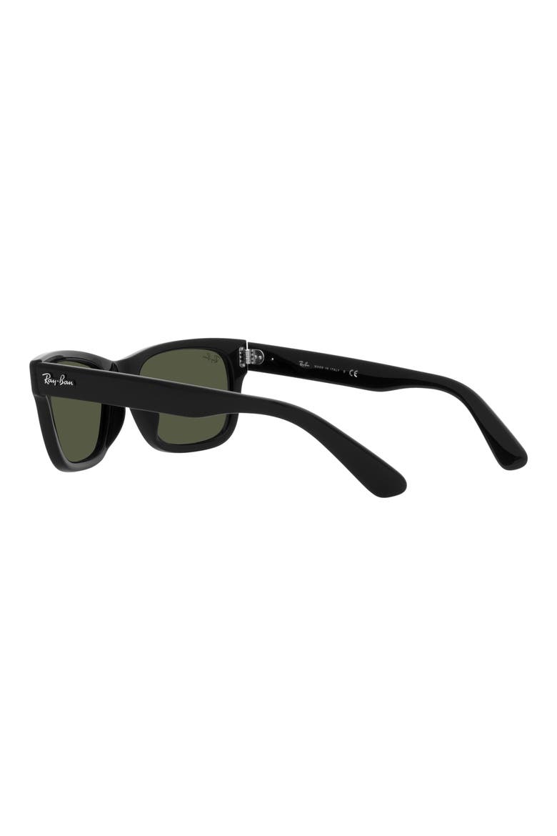 Mr. Burbank 52mm Rectangular Sunglasses, Alternate, color, BLACK