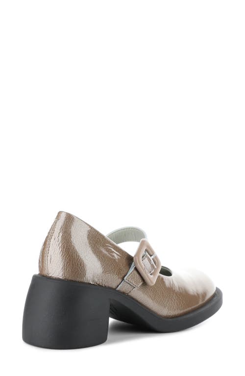 Fly London Huvi Mary Jane Pump In Brown