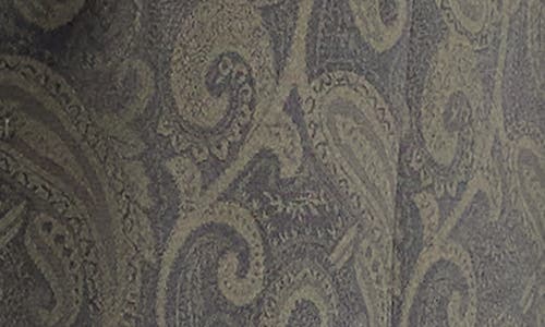 Savile Row Co Paisley Jacquard Evening Jacket In Green