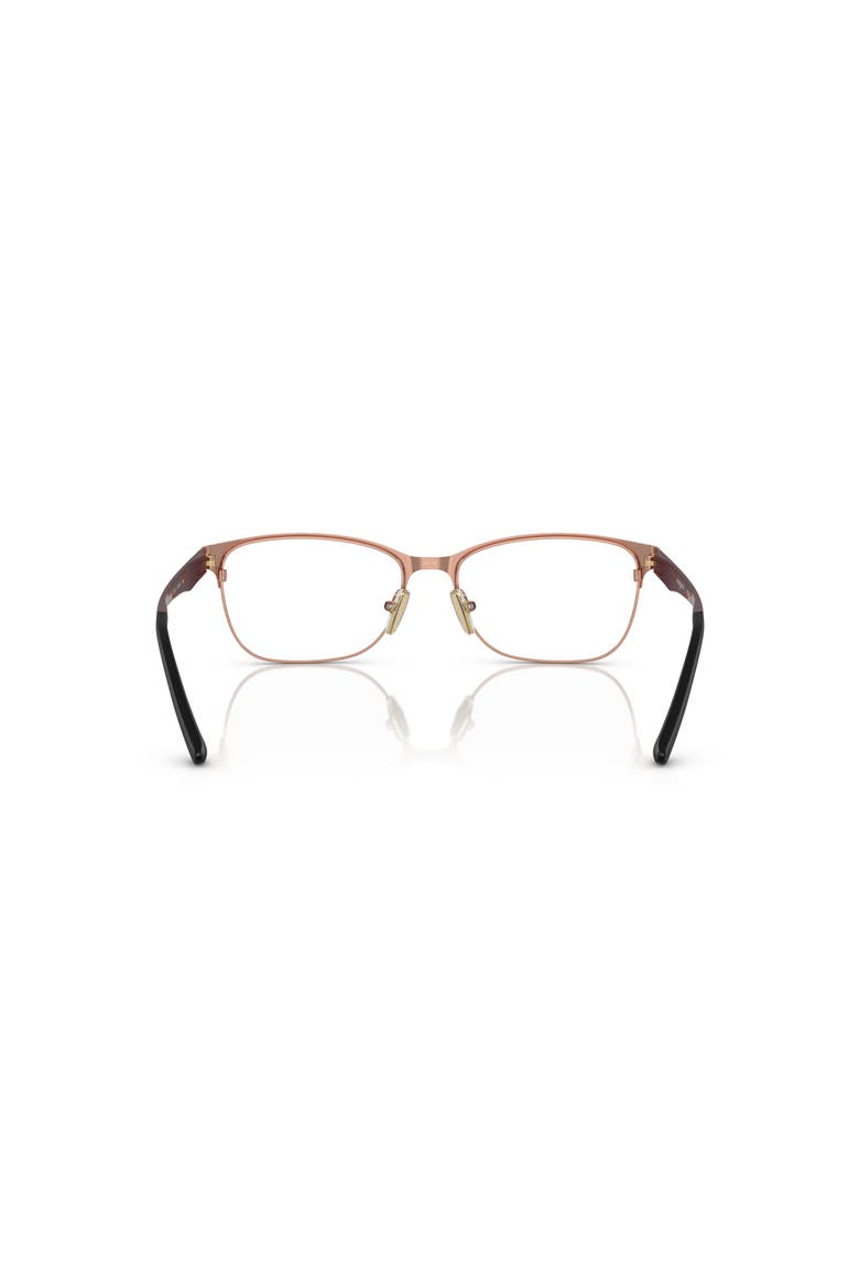 54mm Square optical glasses, Alternate, color, Red
