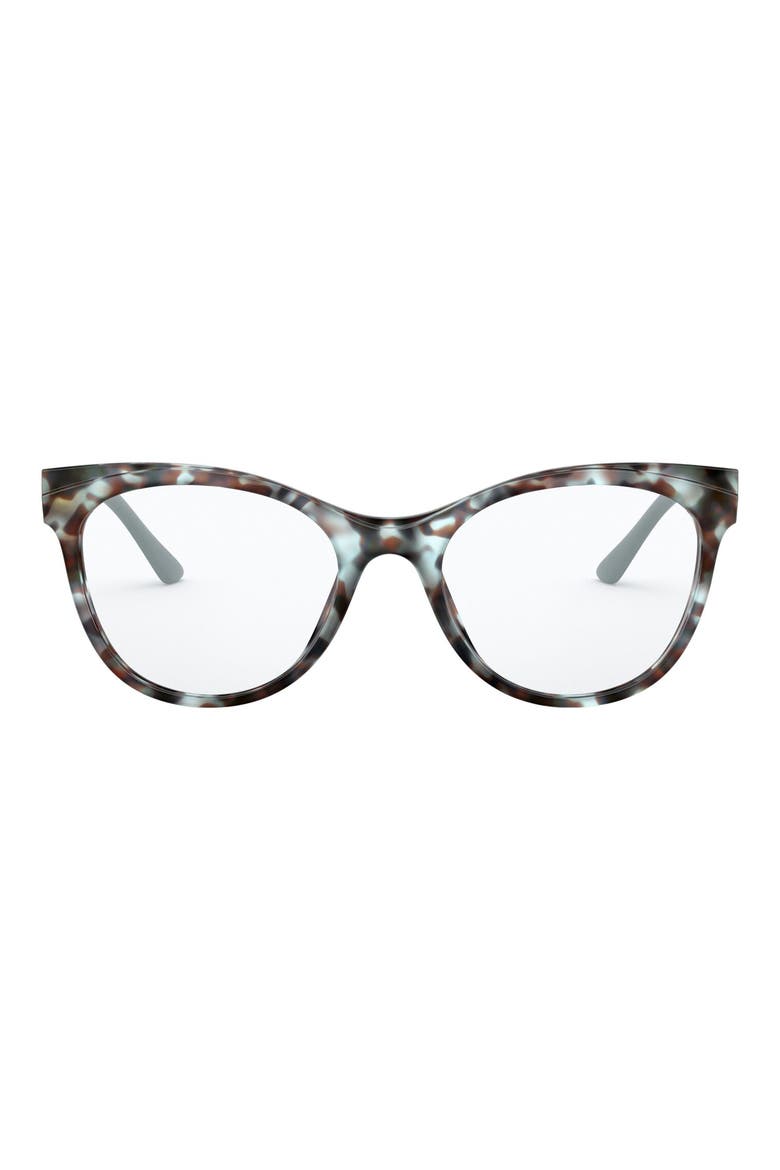 53mm Butterfly Optical Glasses, Main, color, BLUE BROWN