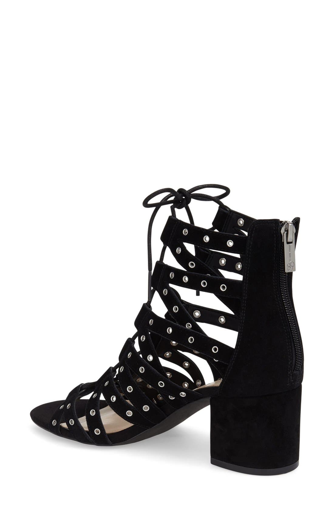 Jessica Simpson 'Haize' Cage Sandal, Alternate, color, 
