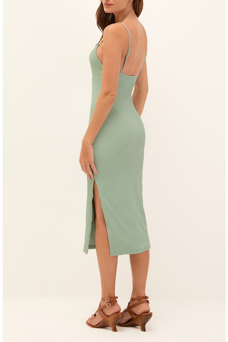 Lilian Cover-Up Midi Dress, Alternate, color, GREEN