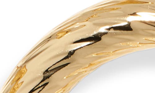 Nordstrom Rack Set Of Two Hoop Earrings In Gold